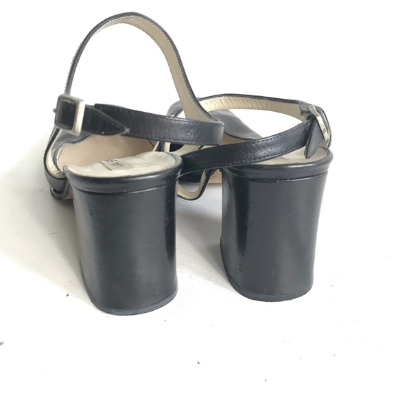 Via Spiga sandals black size 9.5 B made in Italy - Picture 4 of 6